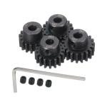 4pcs RC M1 Motor Pinion Gears Set