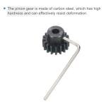 4pcs RC M1 Motor Pinion Gears Set