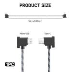DJI Remote Controller Right-Angle Cable 30cm