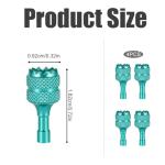 Detachable Aluminum Joysticks for DJI Drones - Light Green