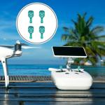 Detachable Aluminum Joysticks for DJI Drones - Light Green