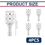 DJI Drone Joystick Sticks - 4 Pack (Silver)