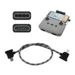 30cm USB-C to Micro USB Drone Charging Cable