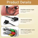 30cm USB-C to Micro USB Drone Charging Cable