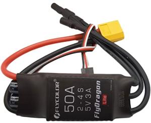 Flycolor 50A ESC for RC Drones and Airplanes