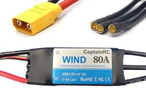 CaptainRC 80A ESC with BEC for Drones