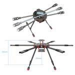 QWinOut Q705 Folding Hexacopter Frame Kit