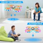 i9 Kids Drone with Colorful Lights and RC