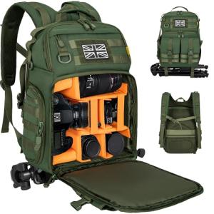 Waterproof Camera Backpack for Drones and Laptops