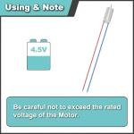 5 Pack Coreless DC Motors for Model Toys