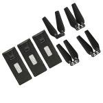 3-Pack 1800mAh Drone Batteries and Propellers