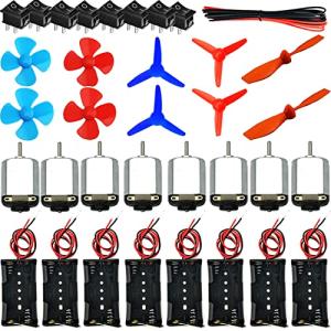 RUNCCI-YUN 8 Set Mini DC Motor Kit