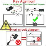 RUNCCI-YUN 8 Set Mini DC Motor Kit