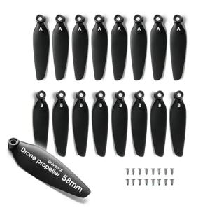 16 PCS Low-Noise Foldable Drone Propellers Kit