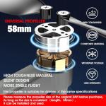 16 PCS Low-Noise Foldable Drone Propellers Kit