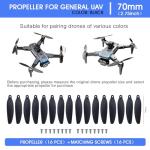 16 PCS Low-Noise Universal Drone Propellers Kit