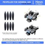 16 PCS Low-Noise Universal Drone Propellers Kit