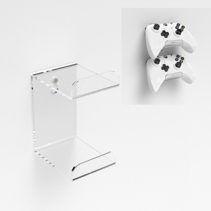 Universal Wall-Mounted Headset/Game Controller Holder