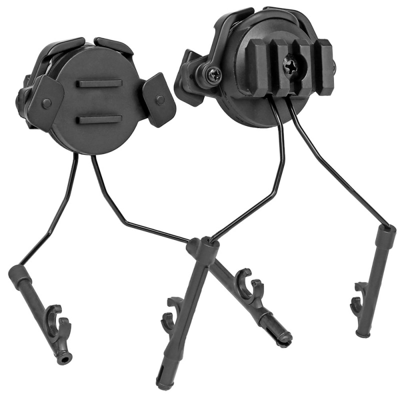 Headphone mount for tactical helmets