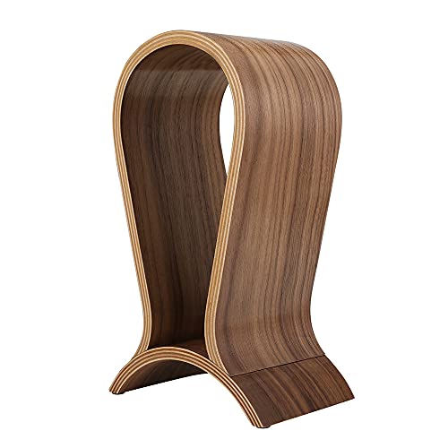 Wooden Headphone Stand Compatible with Top Brands