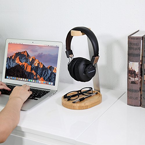 Wooden & Aluminum Headphone Stand for Display - TR902