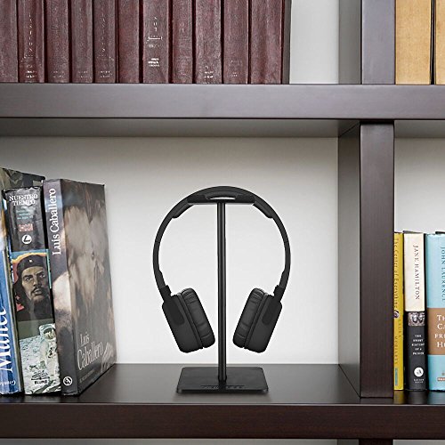 Universal Aluminum Headphone Stand (Black)