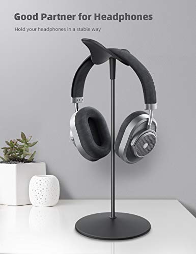Lamicall Aluminum Headphone Stand - Black