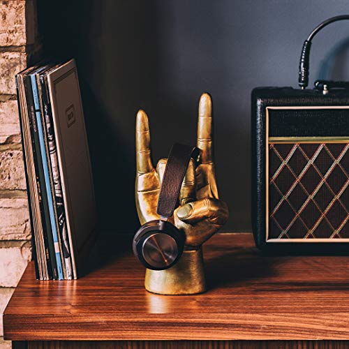 Gold Headphone Stand & Cable Organizer