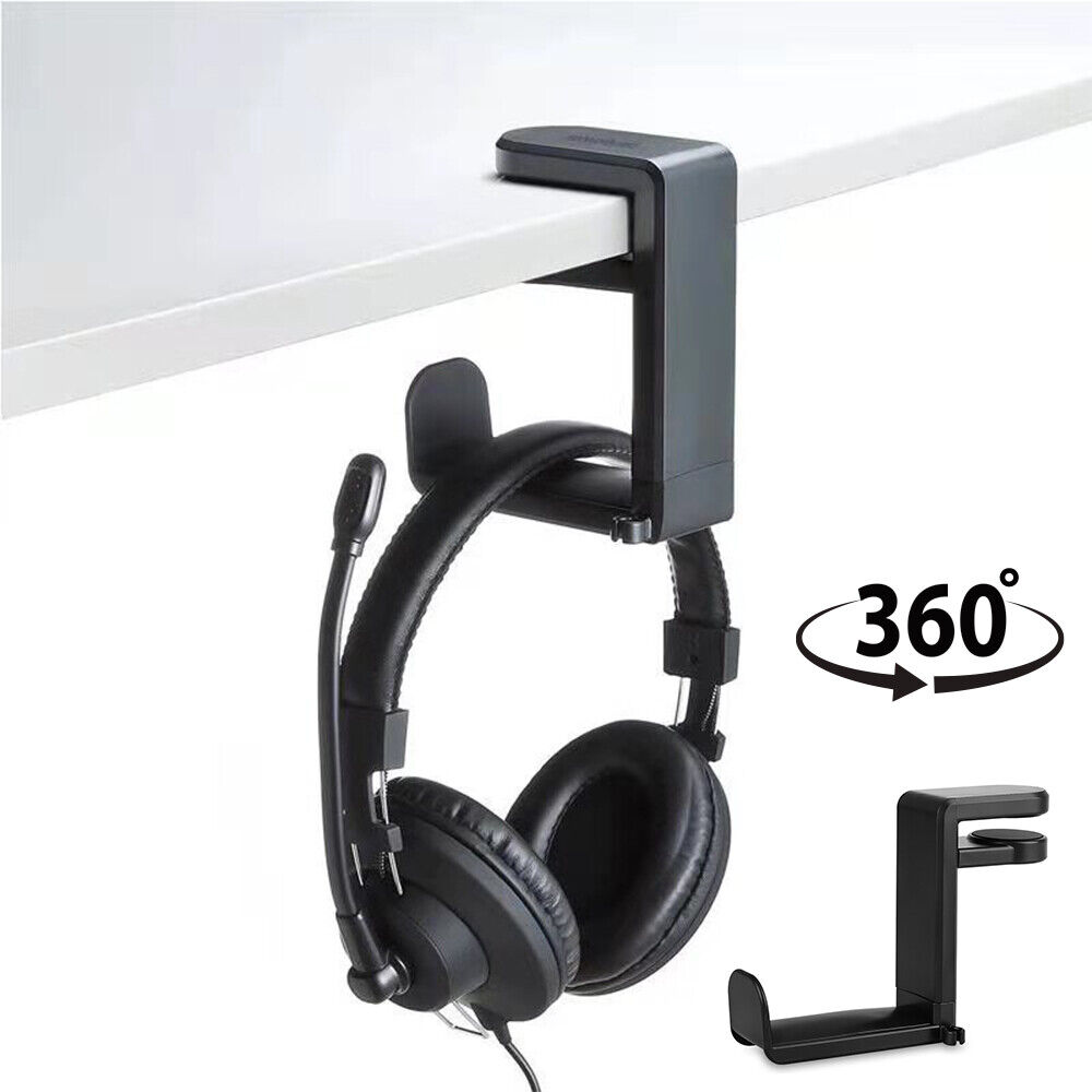 360° Headphone Hanger for Gaming and Desk