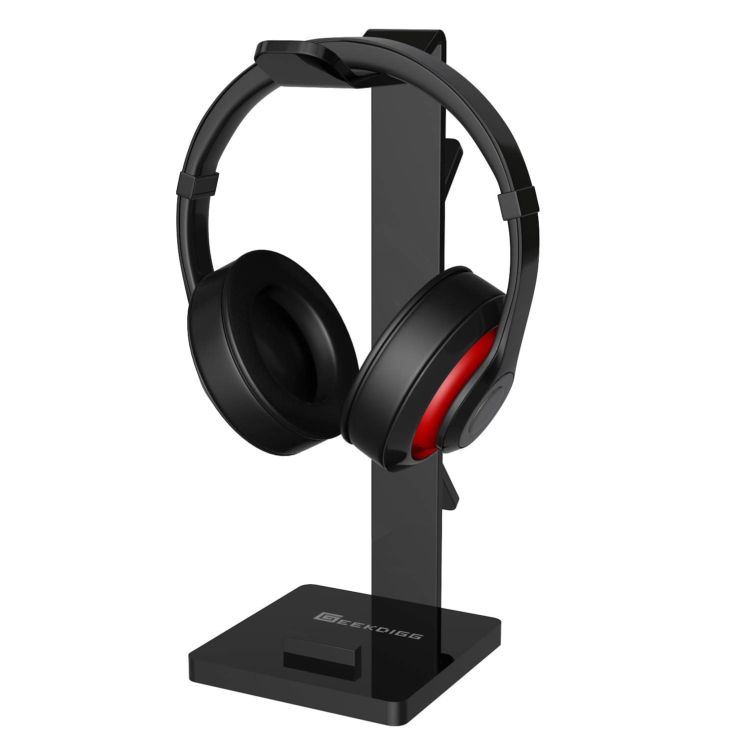 Geekdigg Gaming Headset Stand with Organizer & Cellphone Mount