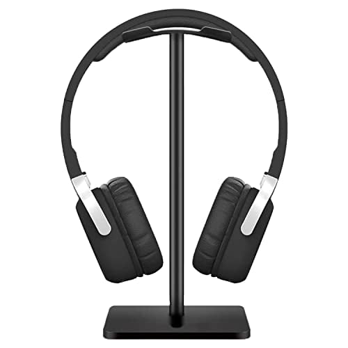 Aluminum-supported headset holder for all sizes