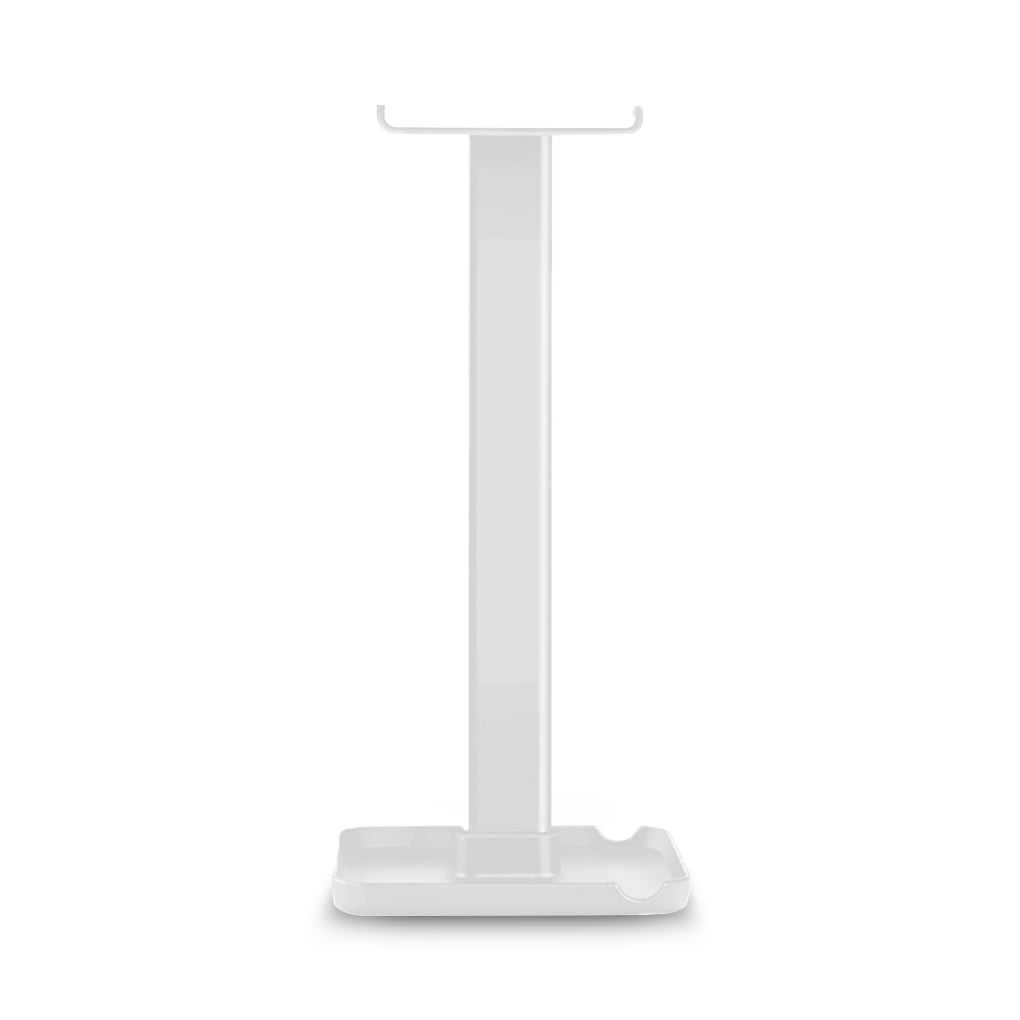 Portable White Headset Stand for Gaming Headphones