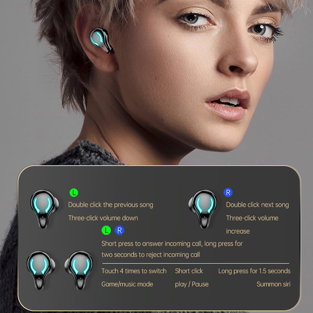 Wireless earbuds with charging case