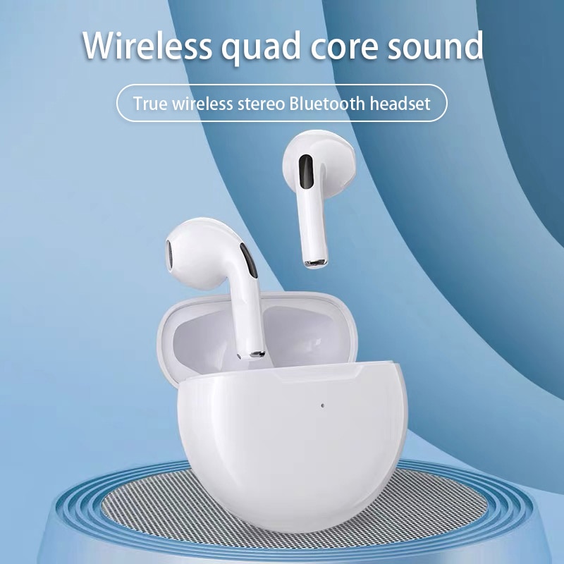 Pro 6 TWS Wireless Earbuds with Mic