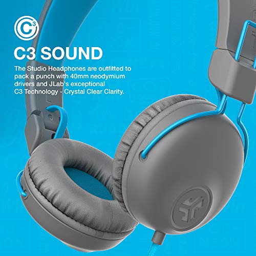 JLab On-Ear Headphones with Crystal Clear Sound