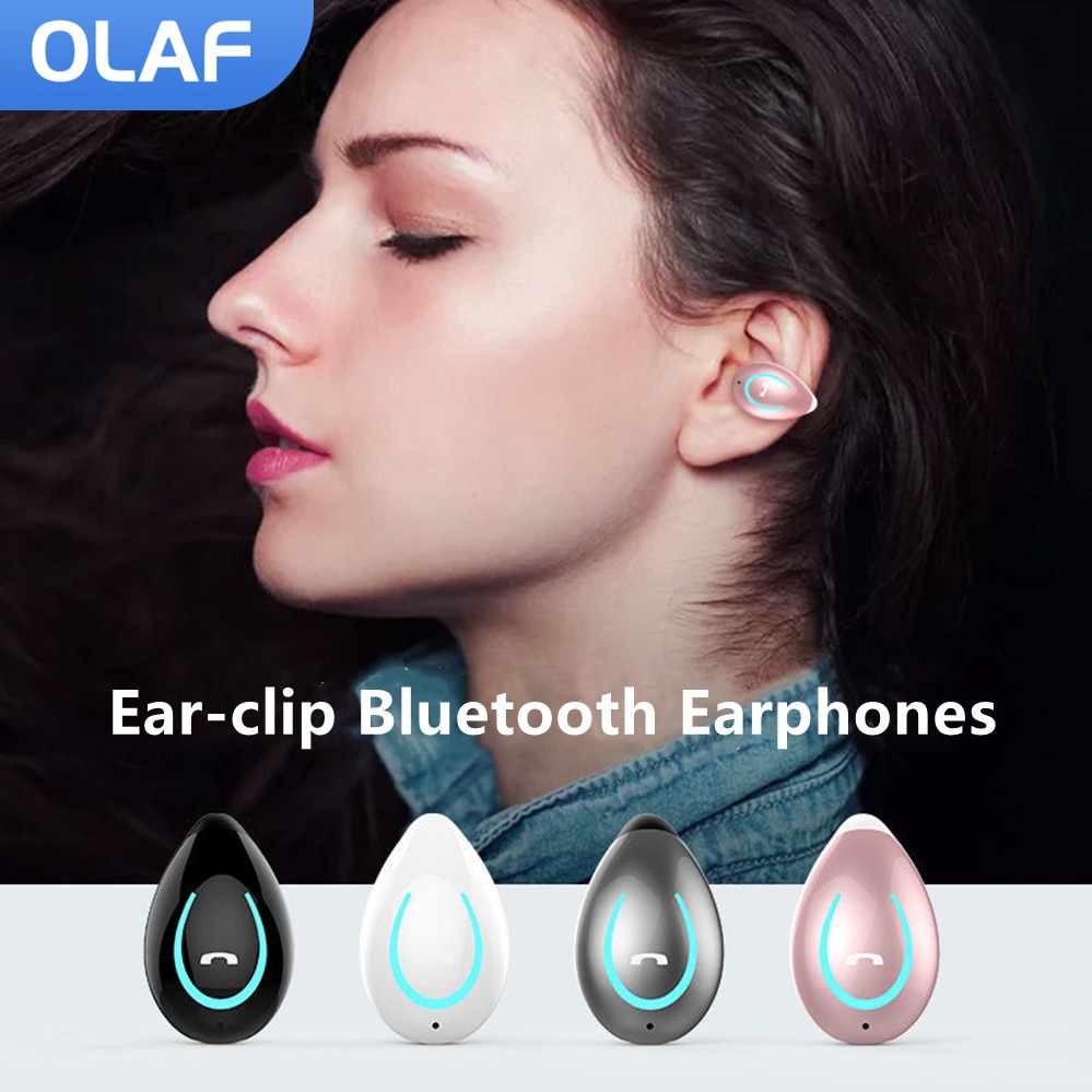 OLAF Wireless Earclip Headset for Sports & Gaming