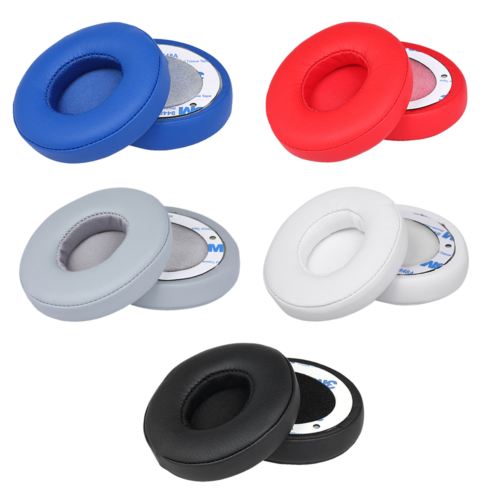Blue Replacement Earpads for Beats Solo Headphones