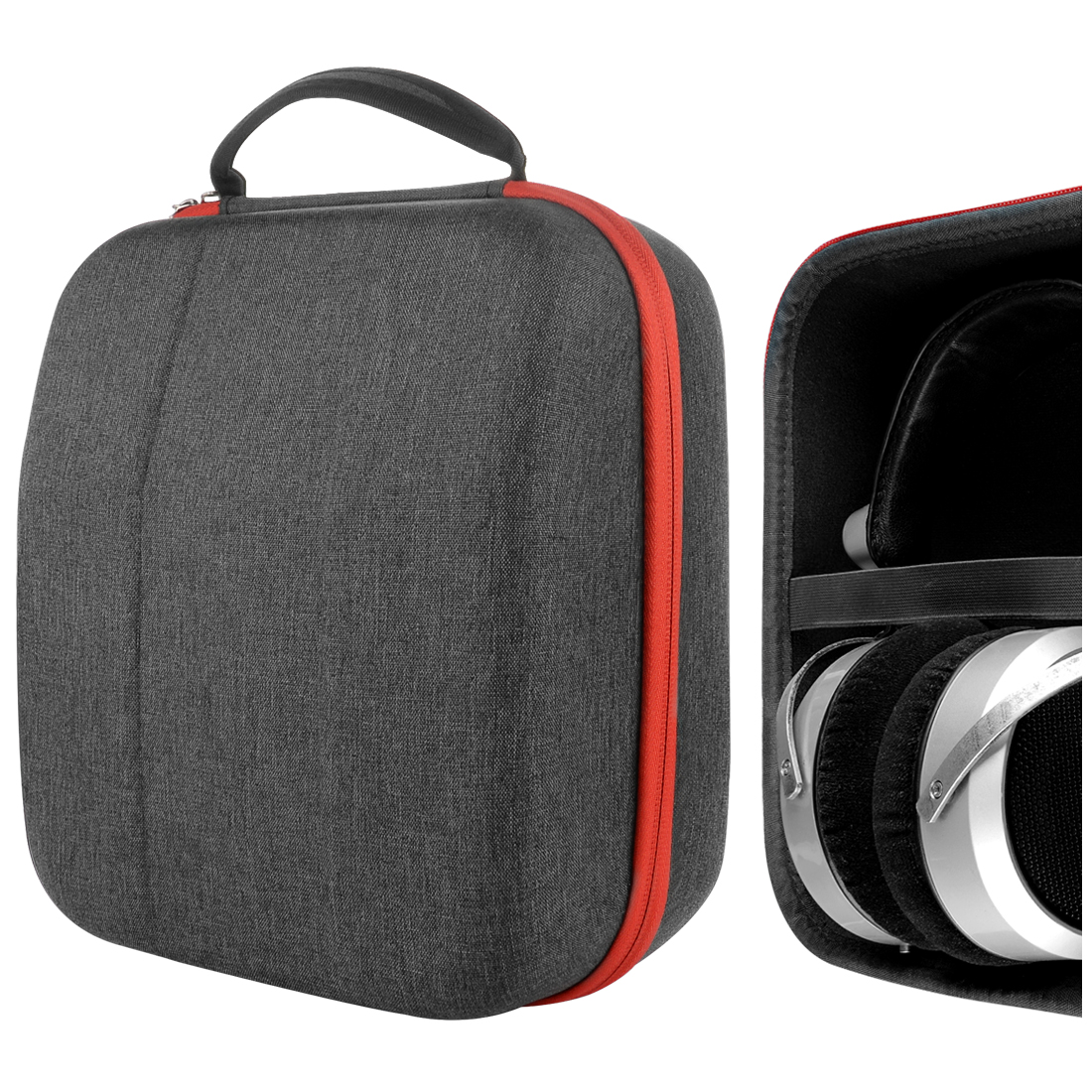 Geekria Hard Shell Headphones Case with Cable Storage