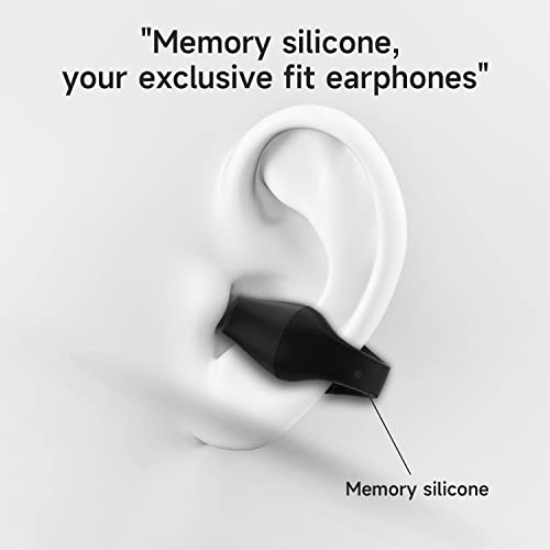 Wireless Clip-On Earbuds with 30-Hour Battery Life