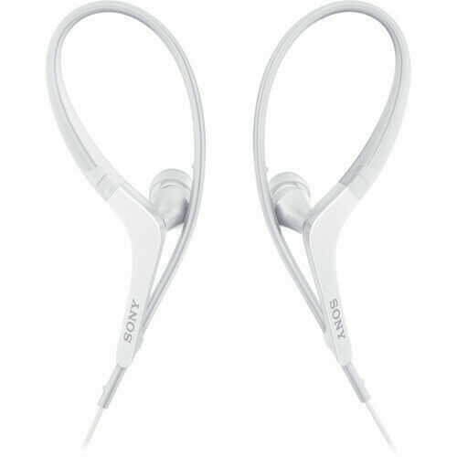 Sony Sports In-Ear Headphones with Mic (White)