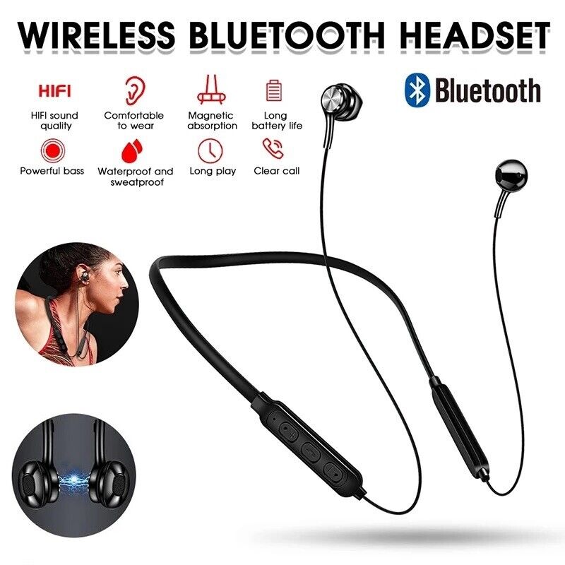 Waterproof Wireless Sport Earbuds with Bluetooth 5.0