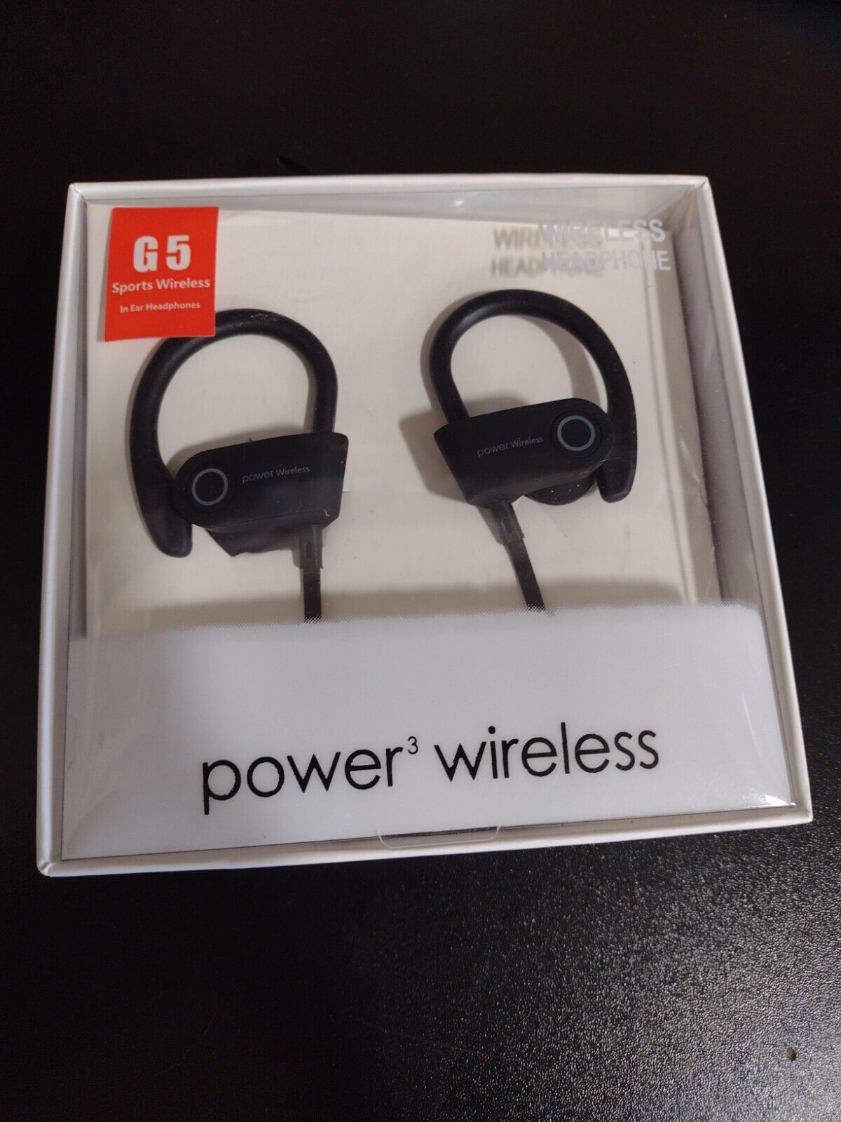 Power3 Sports Wireless in-Ear Headphones - Blue New