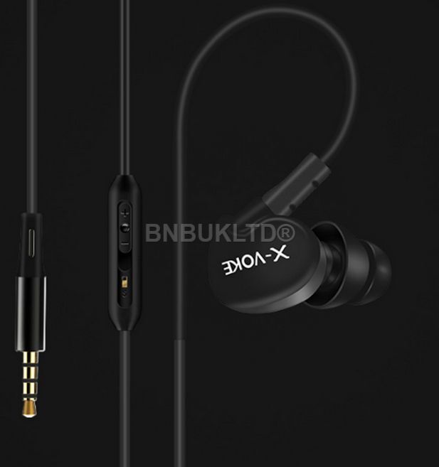 Hook Sports Earphones with Mic & Remote