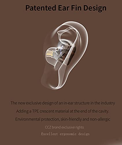 EZ EAR Wired Earbuds with Patented Tips