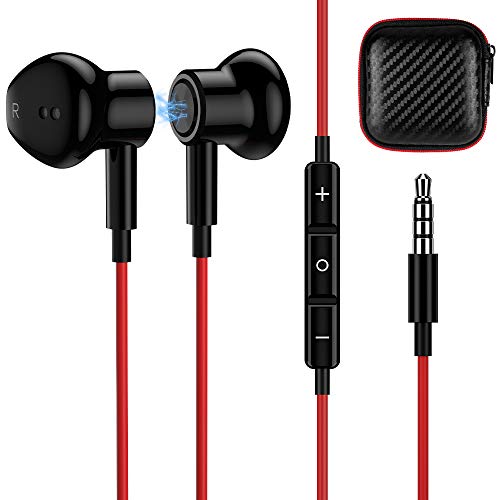 TITACUTE Wired Earbuds for Samsung S10 with Mic