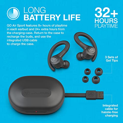 JLab Go Air Sport - Wireless Earbuds for Workouts
