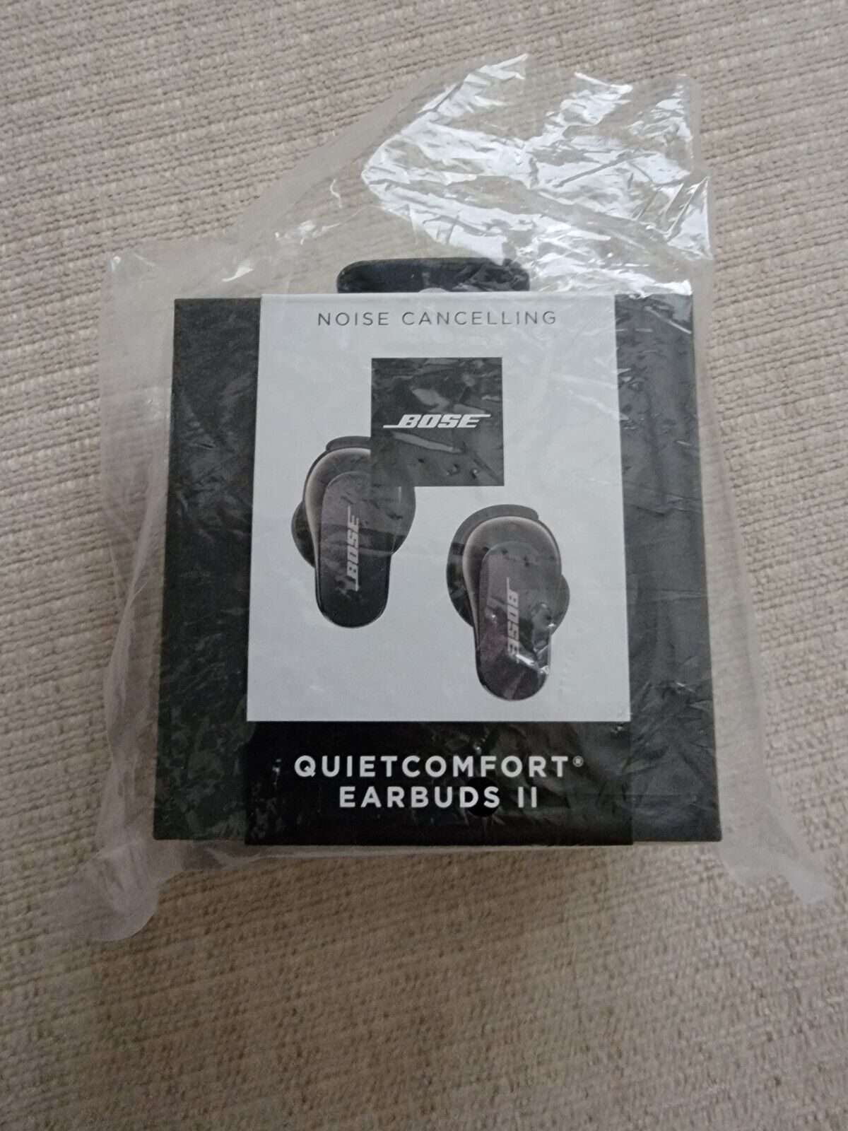 Bose QuietComfort II True Wireless Earbuds Black