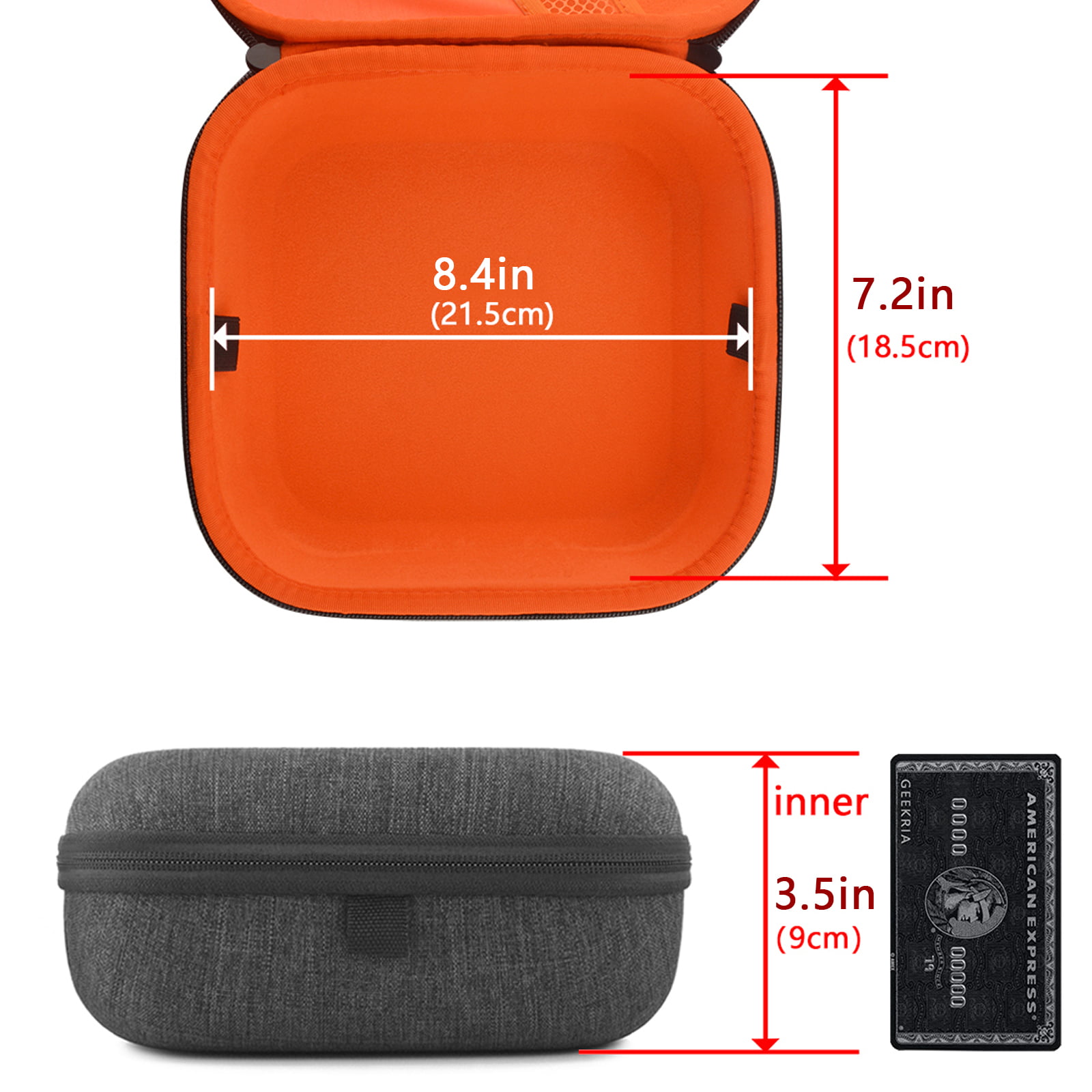 Geekria Hard Shell Headphone Case for Skullcandy and more