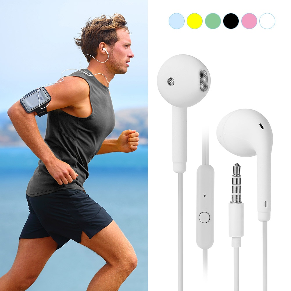 Sport In-Ear Headphones with Mic for Android