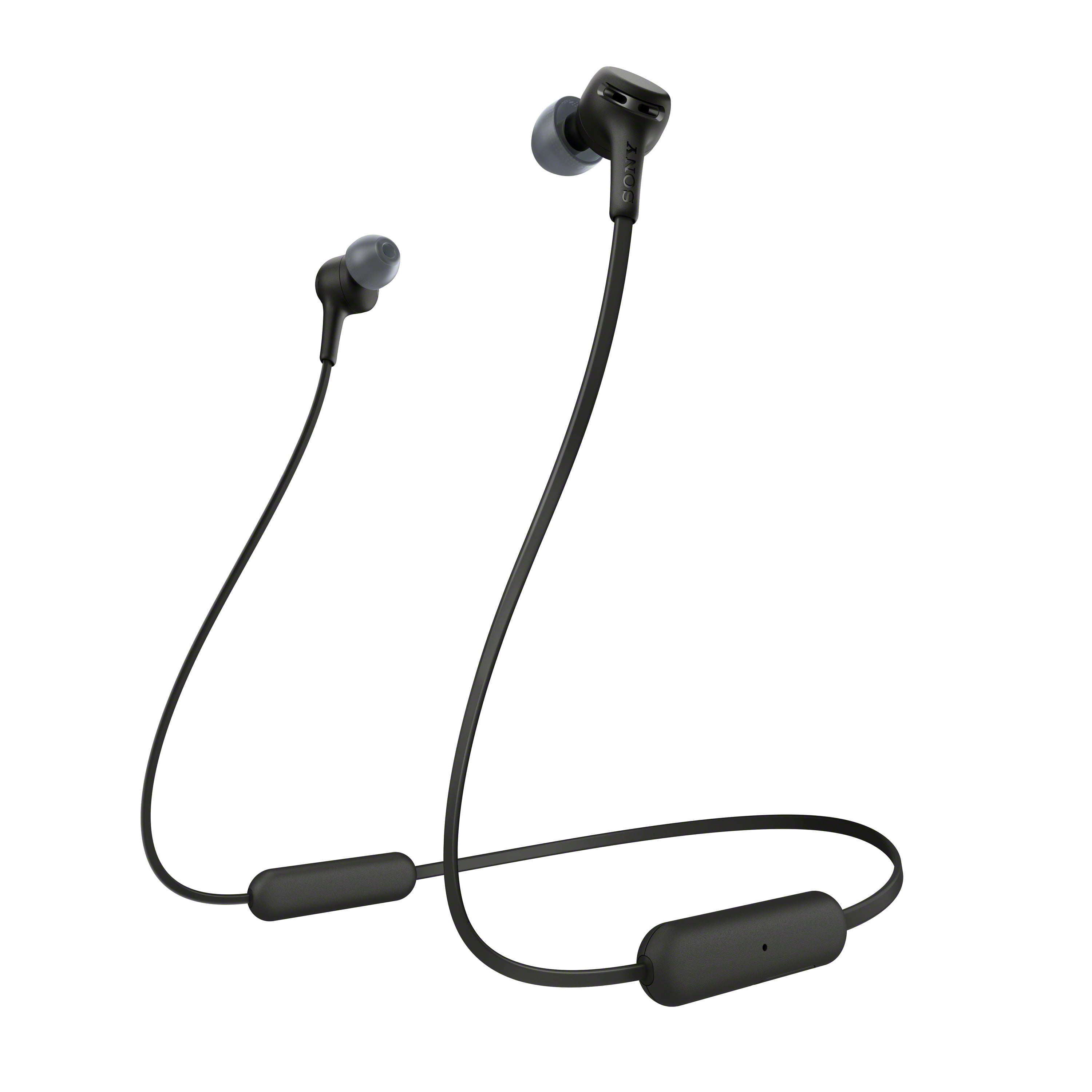 Sony Wireless In-Ear Headphones with Microphone - Black